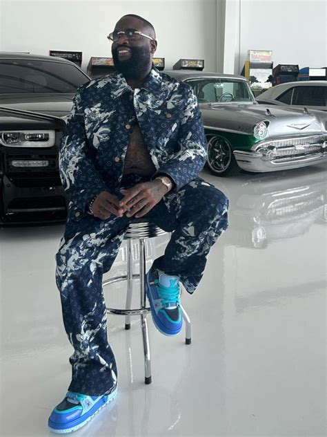 rick ross louis vuitton bags|rick ross blue tracksuit.